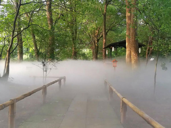 人造雾技术在景观领域应用